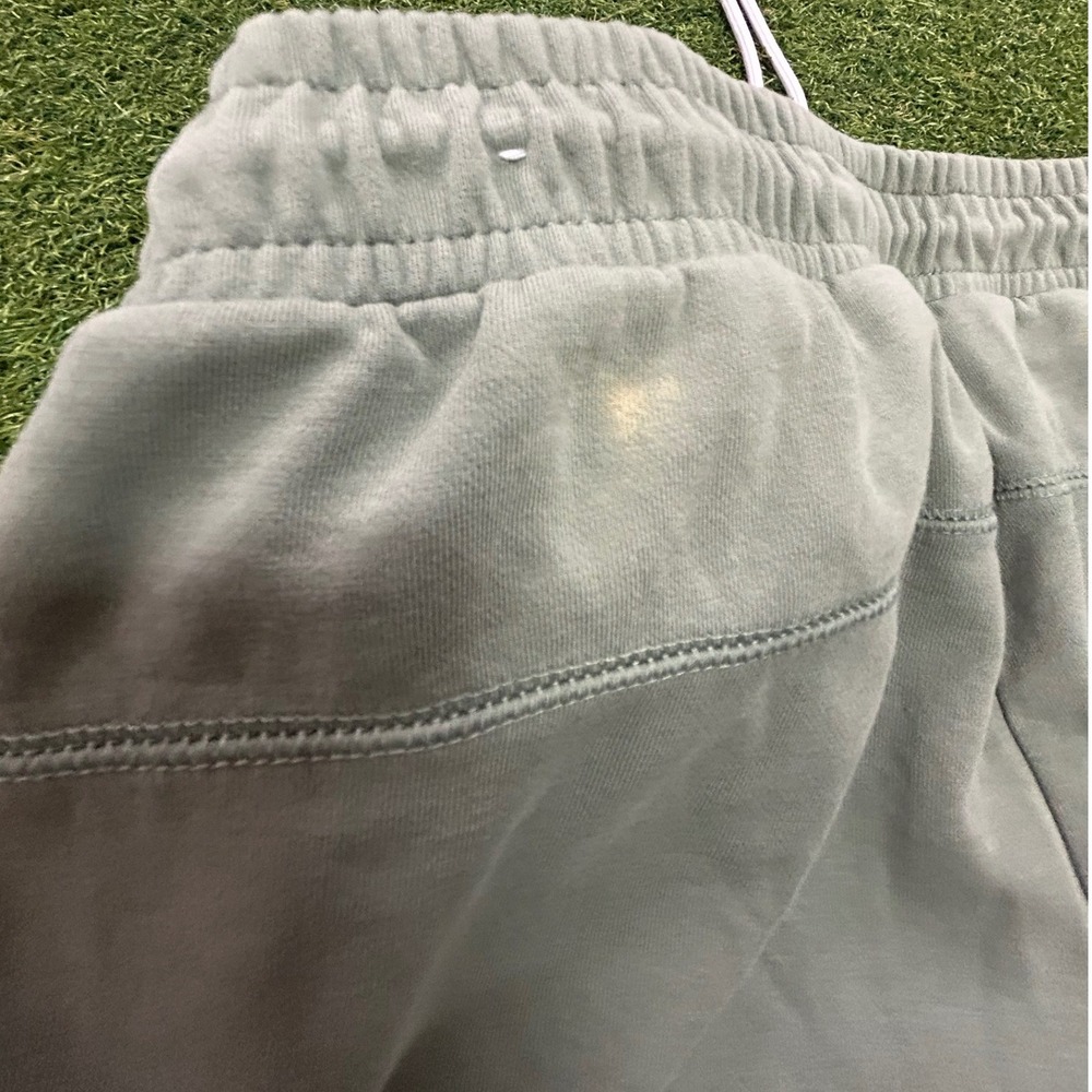 Nike Sportswear Joggers Mens Medium Sage Green Fleece Sweatpants CZ9942-387 - Picture 8 of 9